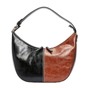 Urban Outfitters Black and Brown Shoulder Bag